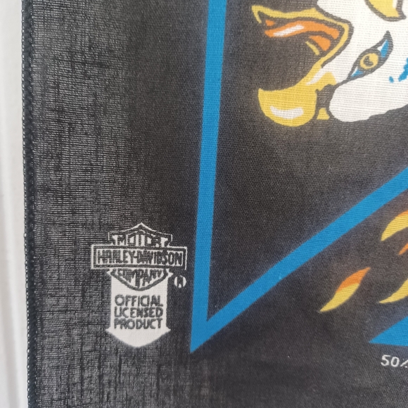 Vintage Harley Davidson Bandana - Picture 4 of 6
